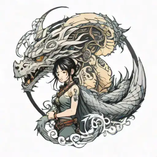 Sakyra And Dragon