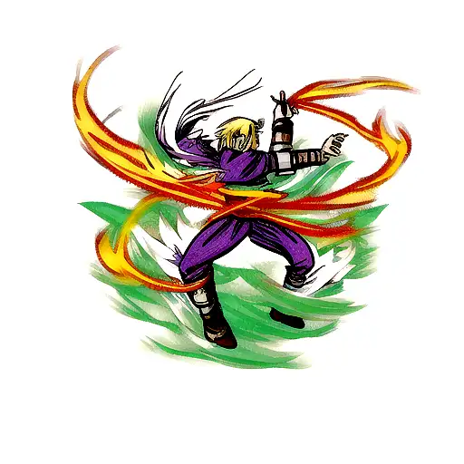 Dragon Fighting Thunder God