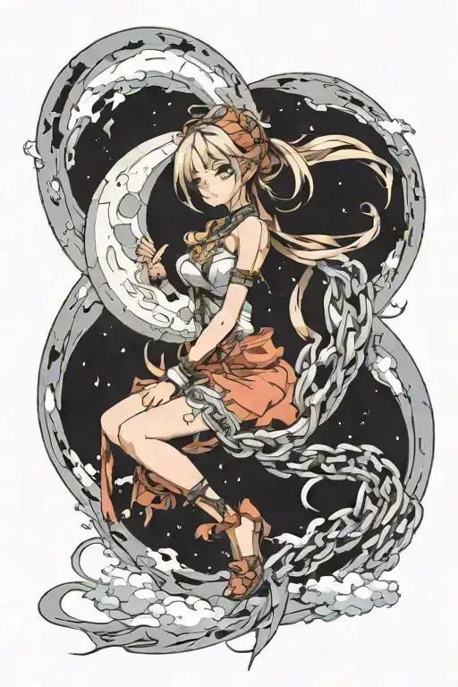 Heavenly Chain Cutting The Moon