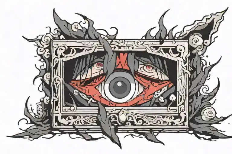 Itachi Eyes In Box Depression
