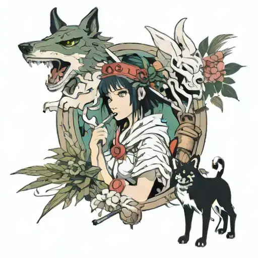 The Balance Of Nature And Industry Princess Mononoke And Lady Eboshi
