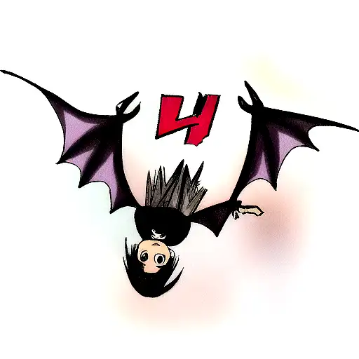 Realistic Bat Flying