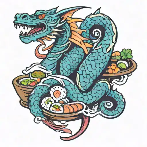 Dragon And Sushi