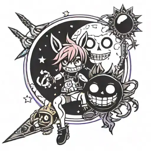 Sun And Moon From Five Nights At Freddy's