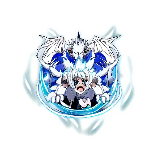Runic Blue Eyes White Dragon