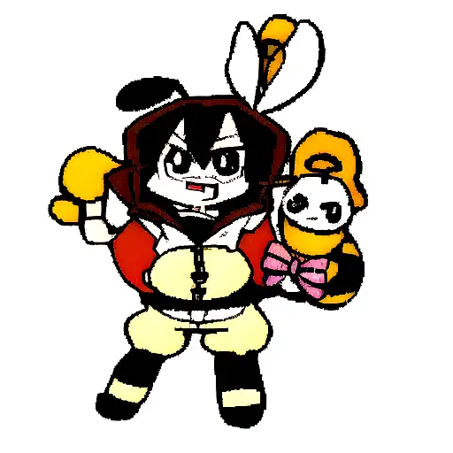 Shizu Mix In A Bee Costume