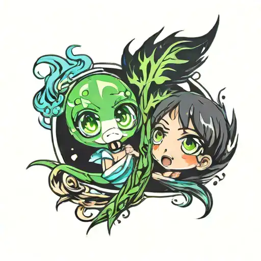 Two Peas In A Pod On Fire