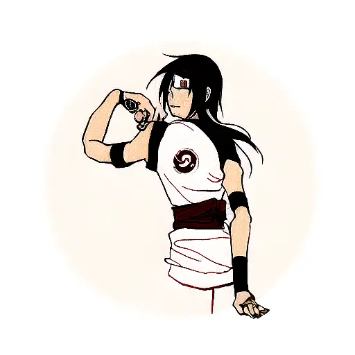 Itachi Uchiha Tattoo On Wrist