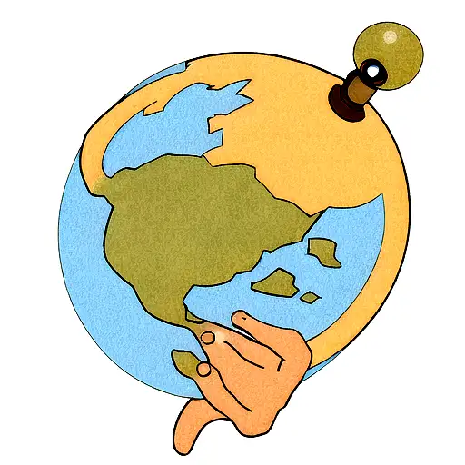 Globe In Hands
