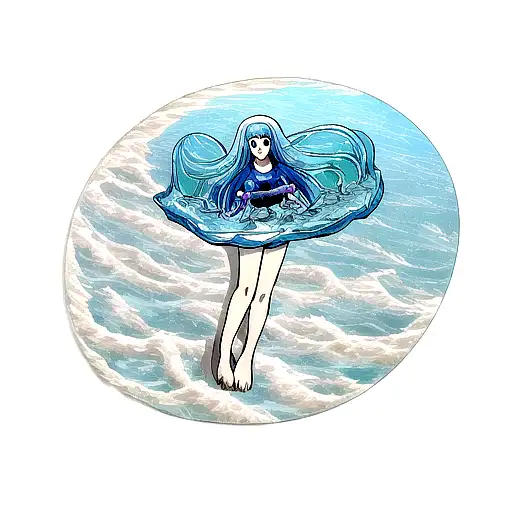 Ocean With Jellyfish