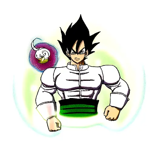 Shen Long With Majin Vegeta