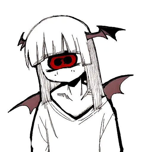 Demon Face In The Back