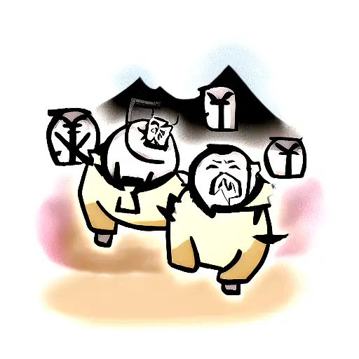 Curse Of Life In Nordic Letters