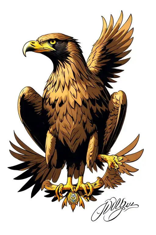 Traditional Golden Eagle