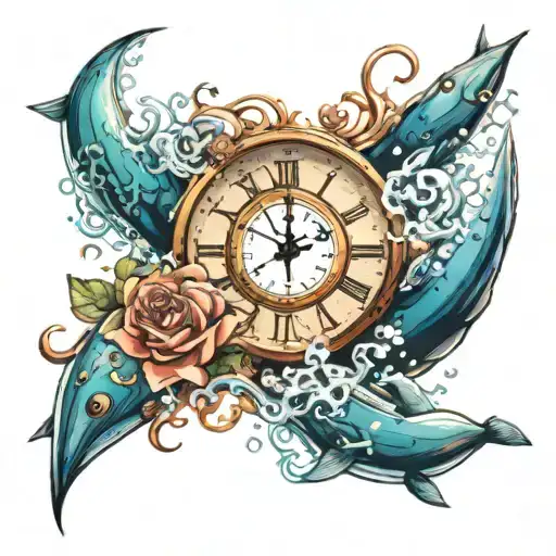Sea And Clock