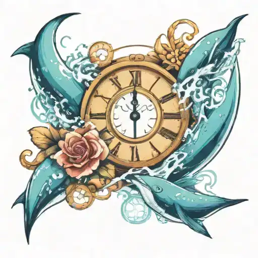 Sea And Clock