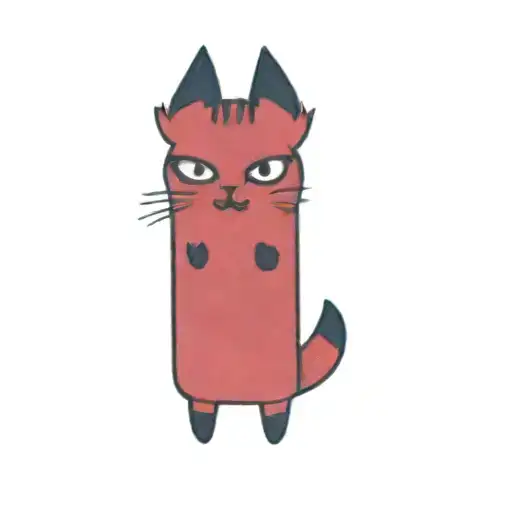 A Red Cat
