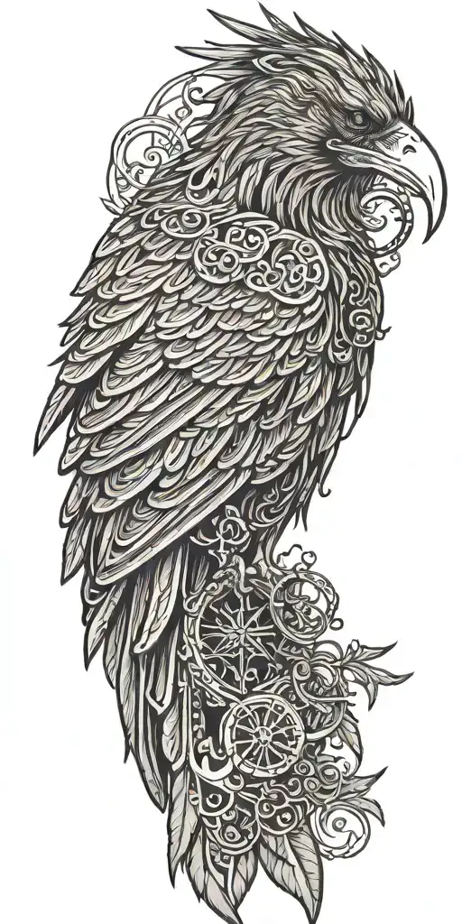 Norse Tattoos Raven