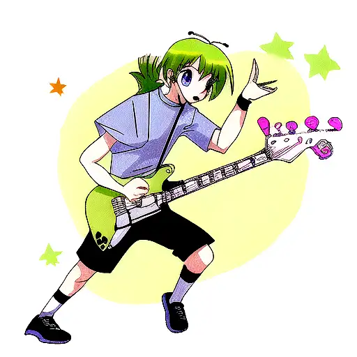 Turtle Playing Electric Guitar