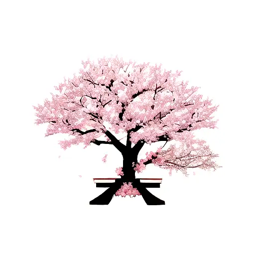 Cherry Blossom Tree And Branch