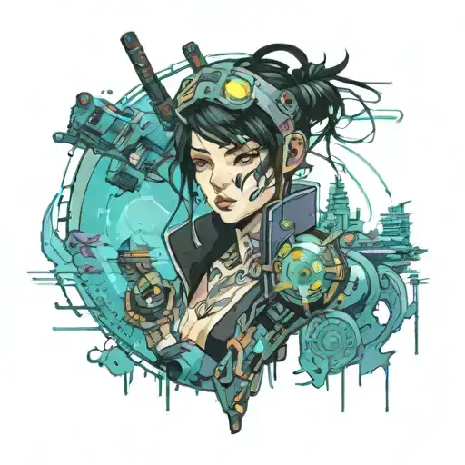 Isagi Yoichi Cyberpunk Future