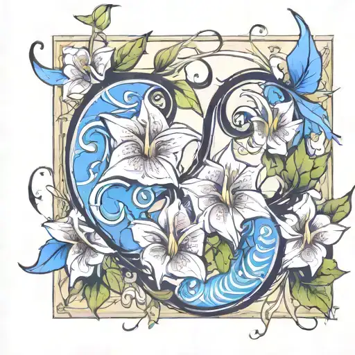 Crescent Vine Of Morning Glory