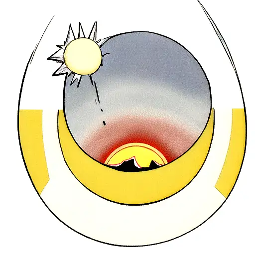 Sun Vs Moon In Tsunami