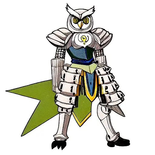 Owl With Armor
