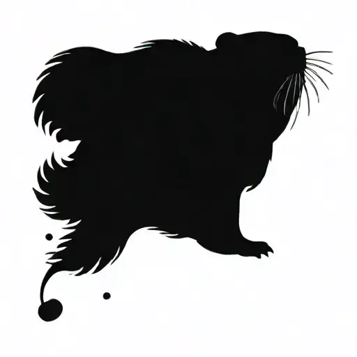 Sea Otter Stuck In A Hot Dog