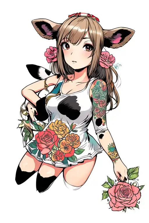Cow Anime Girl Hot
