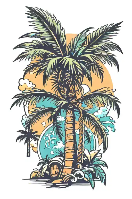 Palm Tree Made