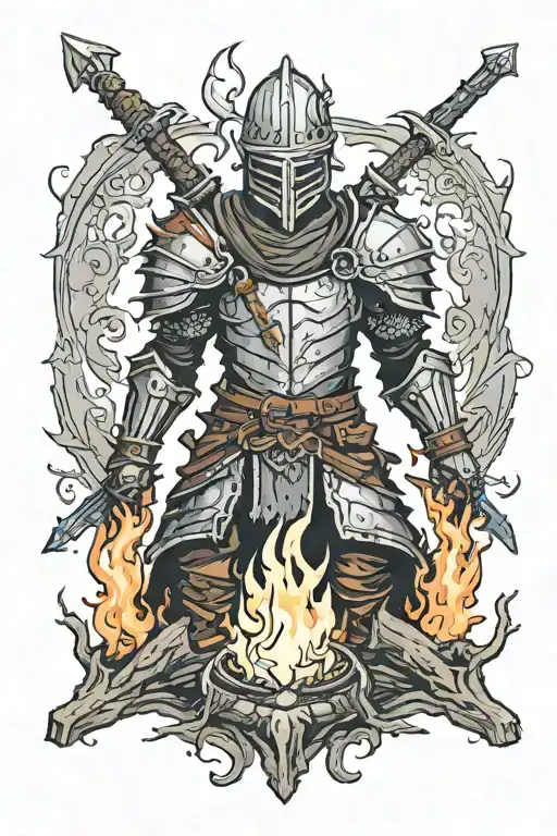 Bonfire From Dark Souls Bonfire