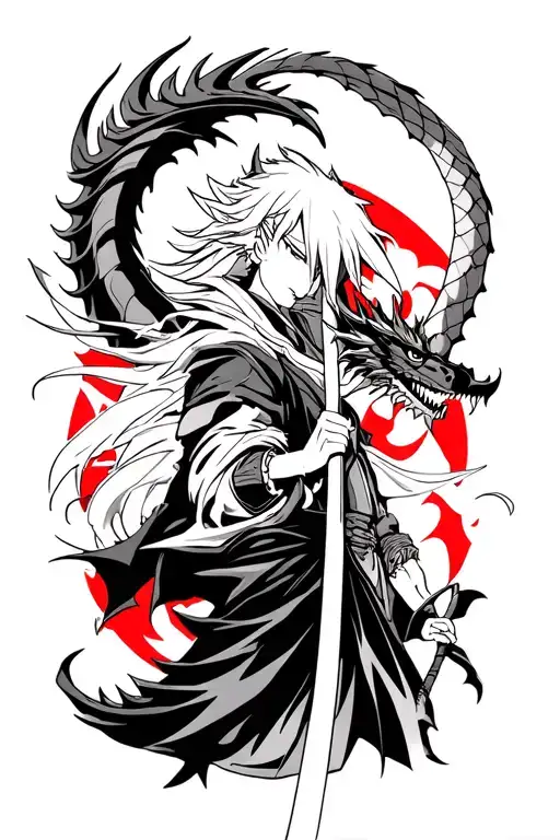 Bleach Dragon Katana