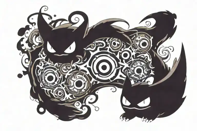 Gastly Evolutions Flying Around The Word Pokemon