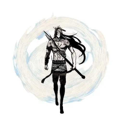 Design A Tattoo Inspired By Norse Myth That Represents The Occupation Of Being A God