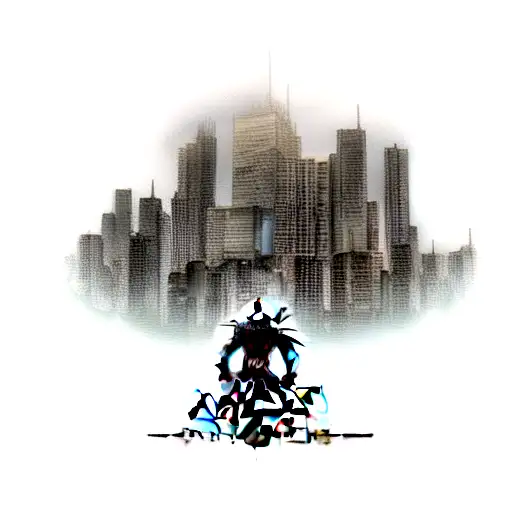 Witcher 3 Signs In A Cyberpunk Aesthetic