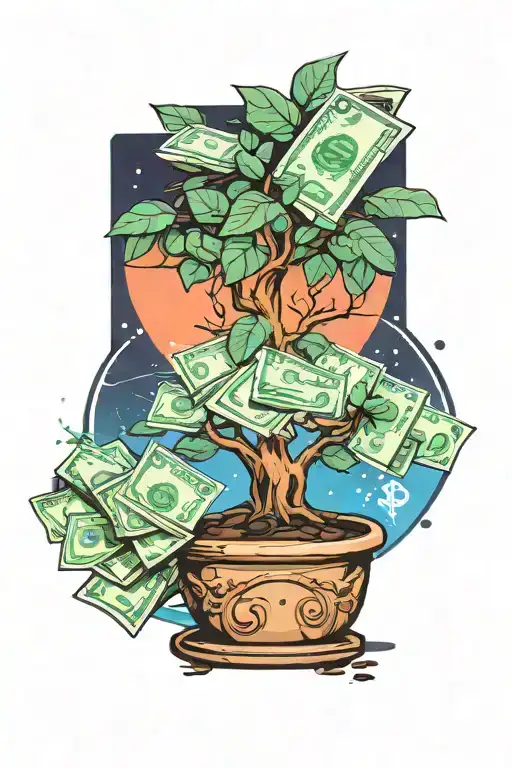 Money Tree Growing House Plants