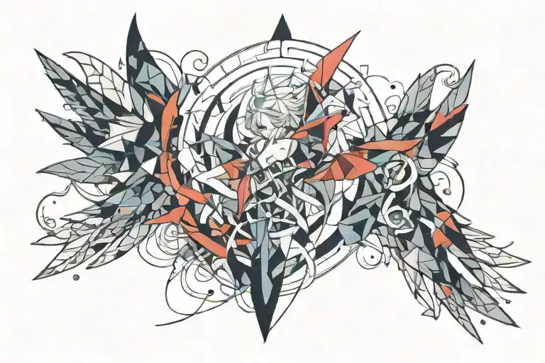 Freedom Represented By A Geometric