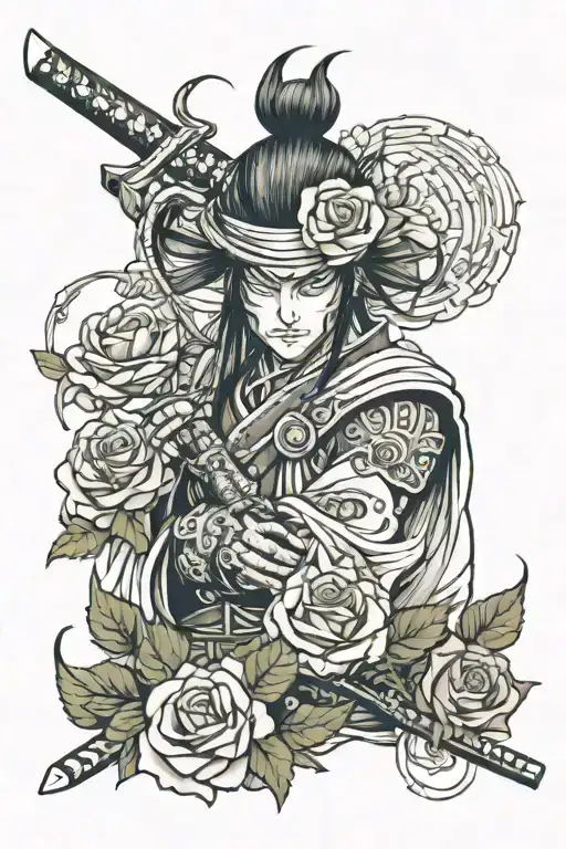 Samurai And Roses