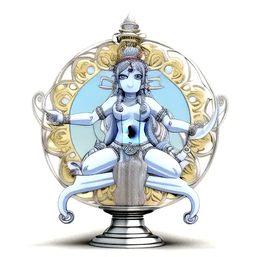 Hindu God Shiva In 3D