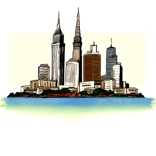 Cleveland Skyline Attacked By Dragon