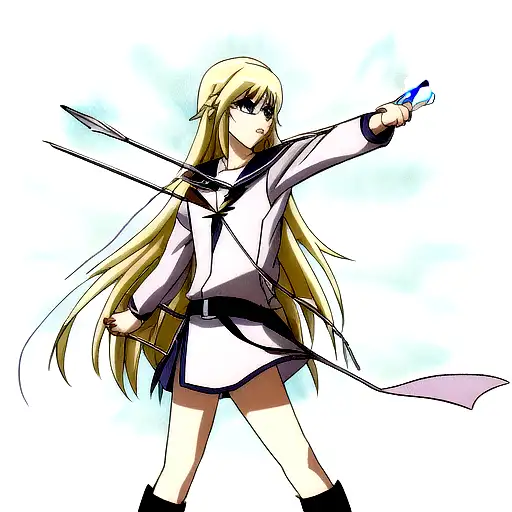 Lightning Crossed By An Arrow