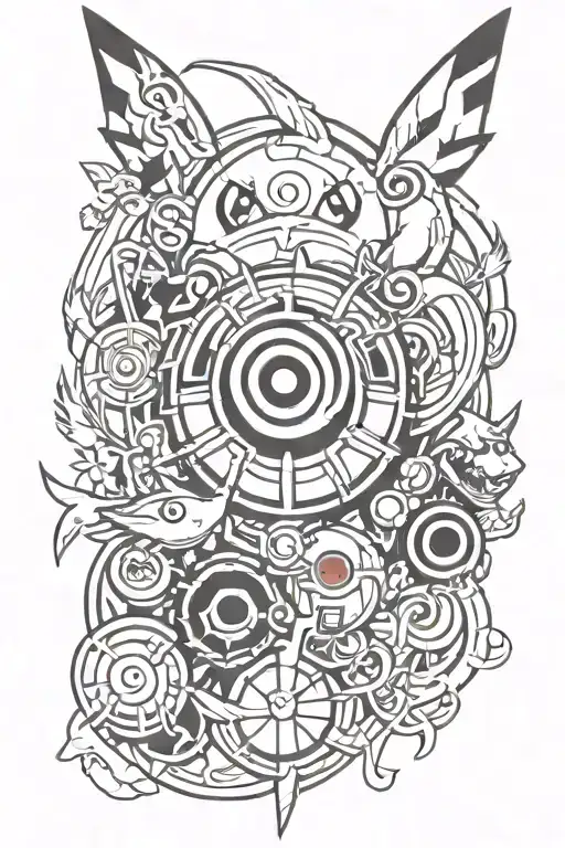 Pokemon With Sharingan Eyes