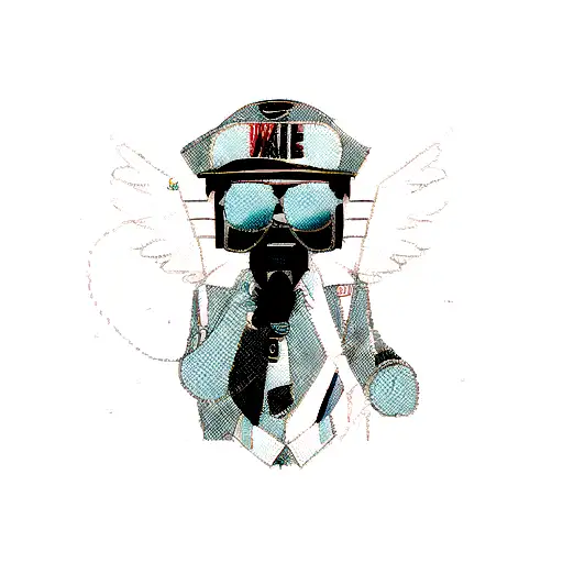 Goose With Sunglasses Playing Music In Boiler Room Club