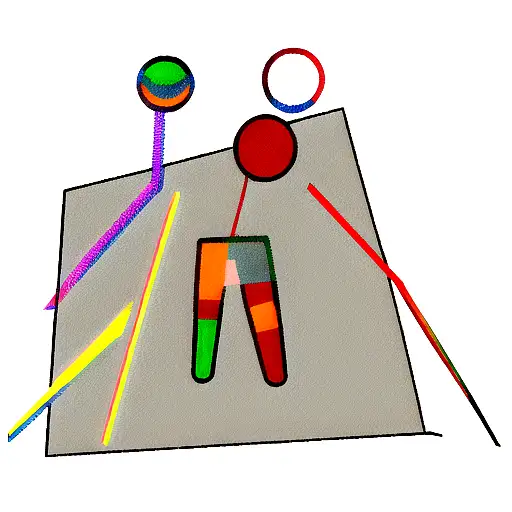 Abstract Line Full Body