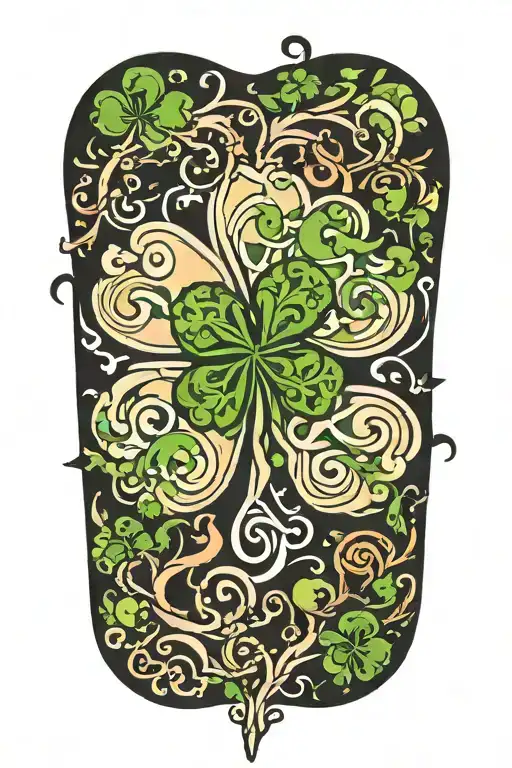 Shamrock Shape Made