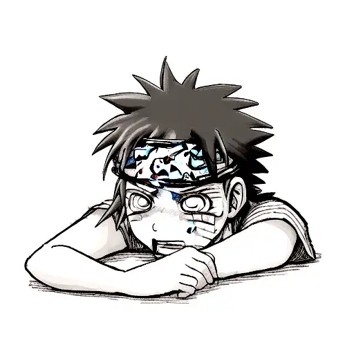 Young Naruto Crying
