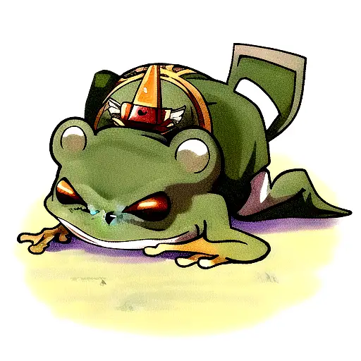 Frog The Leyend Of Zelda