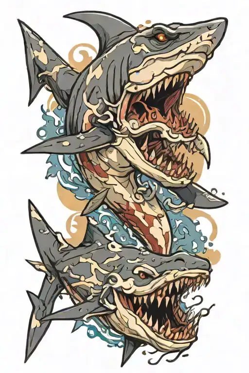 Navy Hammerhead Shark