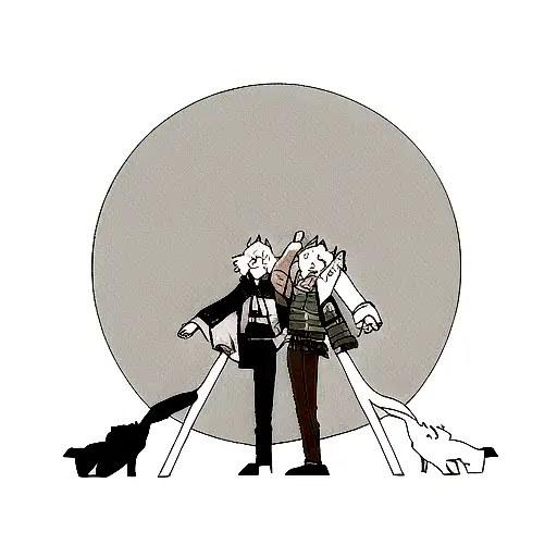 Wolfpack With The Moon